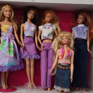 9 piece separates for 11.5&quot;fashion dolls (1/6 scale)