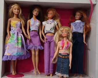 9 piece separates for 11.5"fashion dolls (1/6 scale)