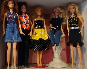 10 piece separates for 11.5"fashion dolls (1/6 scale)