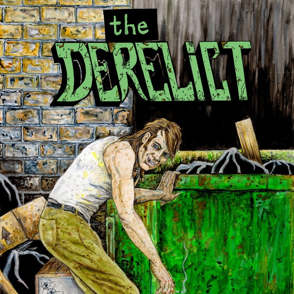 The Complete Set of The Derelict and Other Side of Town Comics including The Wizard of Paint