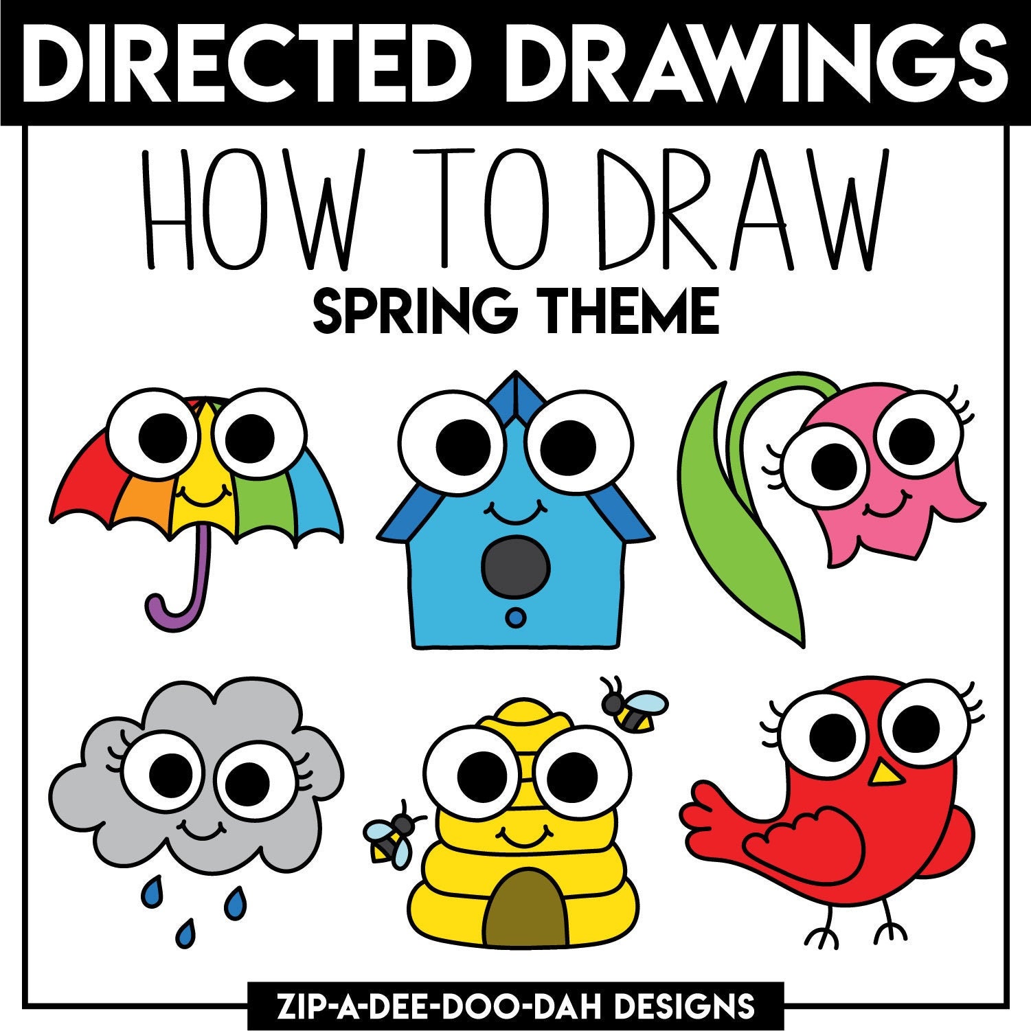 Spring Pictures For Kids To Draw