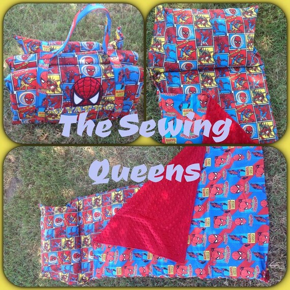 Items similar to Nap Mat Spider Hero CUSTOM on Etsy