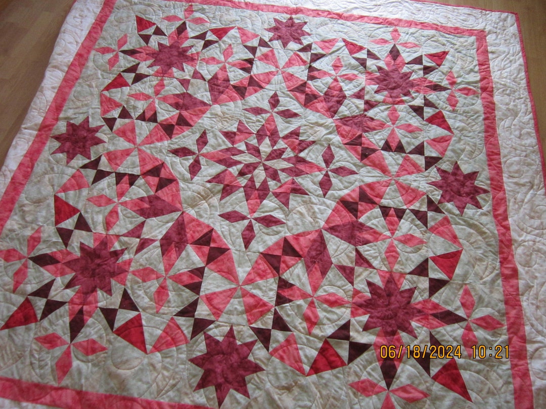 Alaska Star Quilt - Etsy