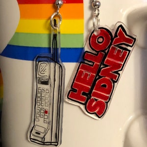 Hello Sidney - Scream Themed Earrings