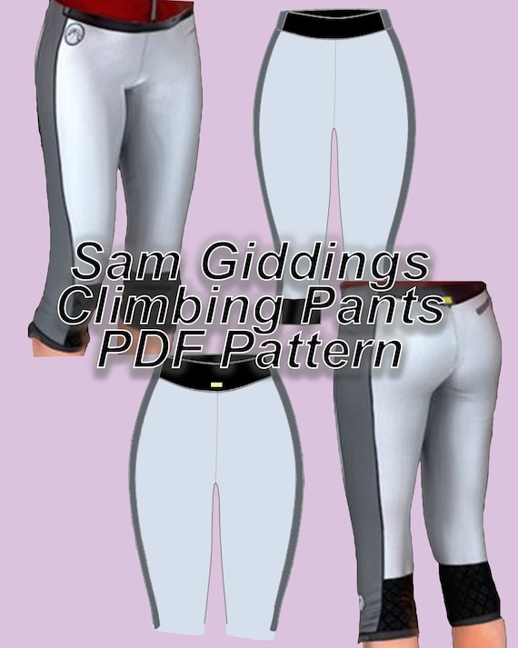 Patron PDF Sam Giddings pour leggings pantalons d escalade Pour le cosplay Inspire de jusqu a l aube imprimez votre propre motif Etsy Canada