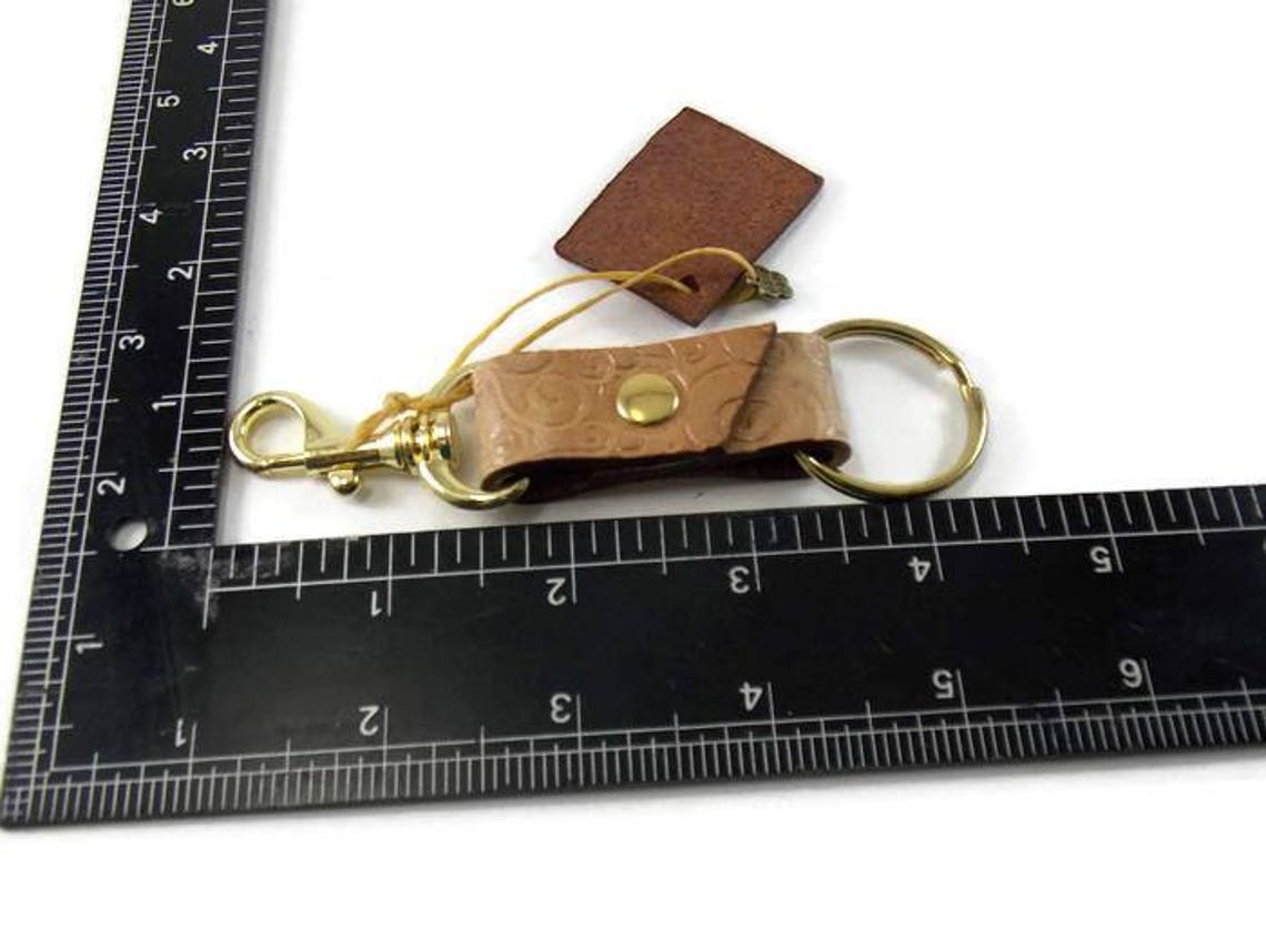 Key Ring Leather Key Ring Key Fob Key Chain Key Holder - Etsy New Zealand