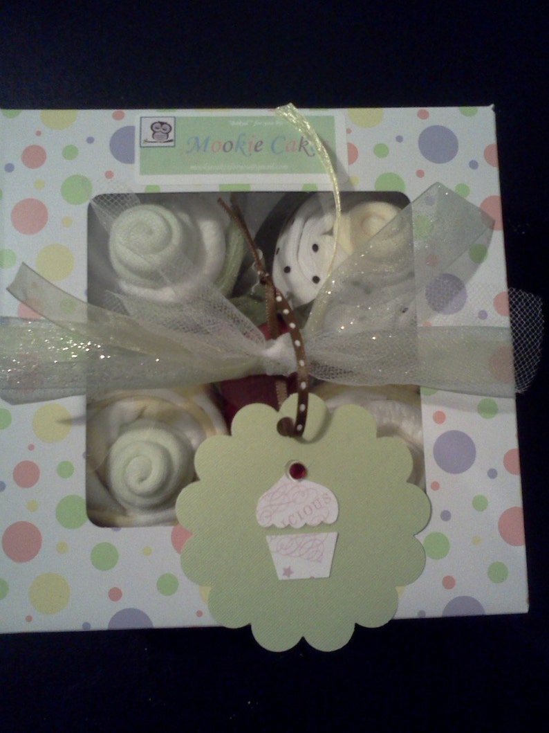 Onesie /& Diaper Cupcake Combo