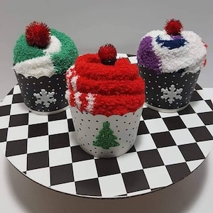 Fuzzy Sock Cupcakes, coworker gifts, teacher gifts, secret santa, christmas gifts for women, employee gifts, stocking stuffers, party favors
