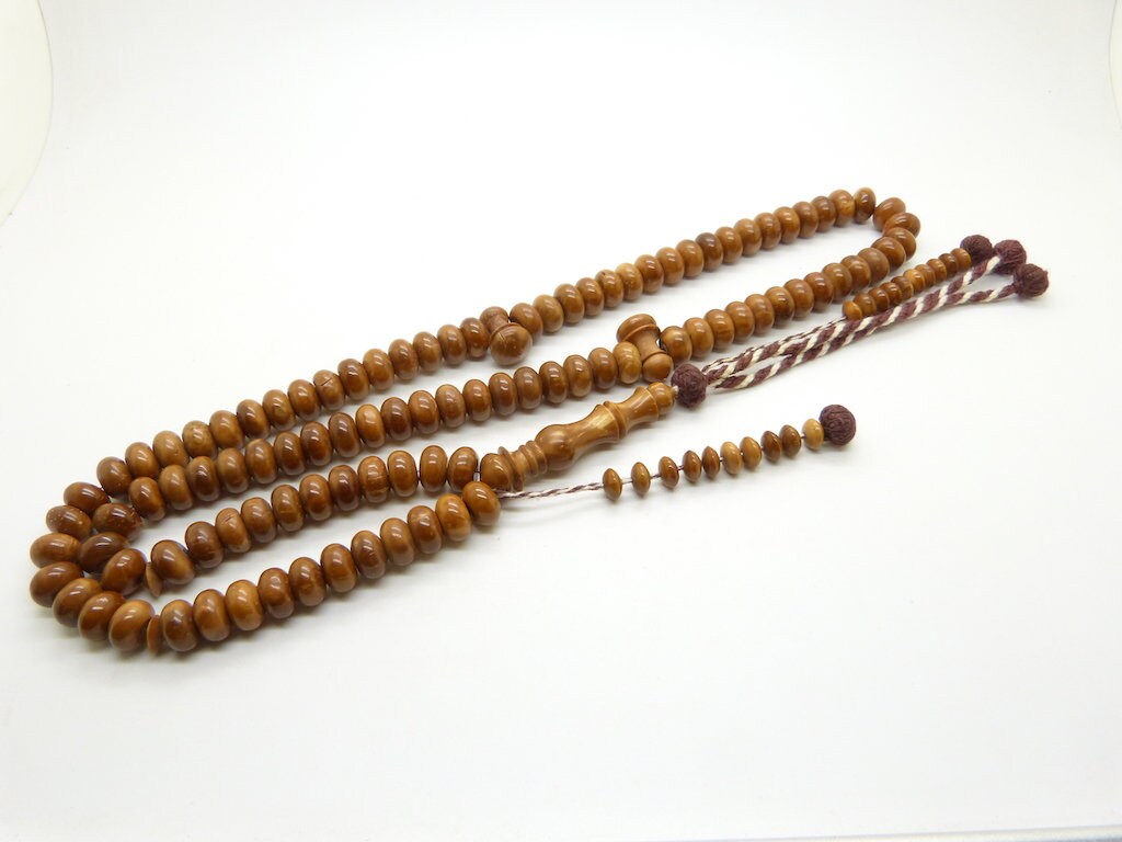 Chapelet Islamique Tasbih Subha Misbaha en Kuka 99 Perles