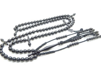 Unique ! ebony Tijani tasbih subha prayer beads