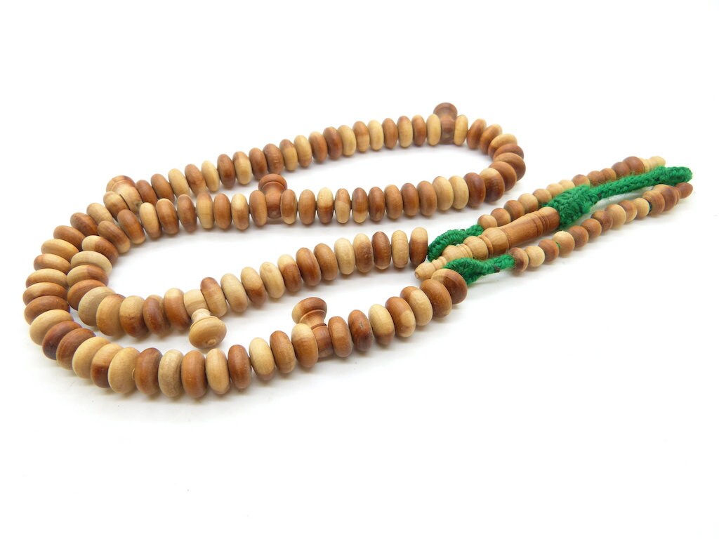 Chapelet Tasbih Subha Sibha Misbaha Tijani en Jujubier | 'anab