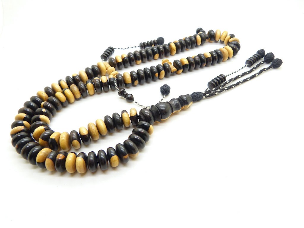 Gros Chapelet Shadhili en Ébène Tasbih Sebha Misbaha Subha