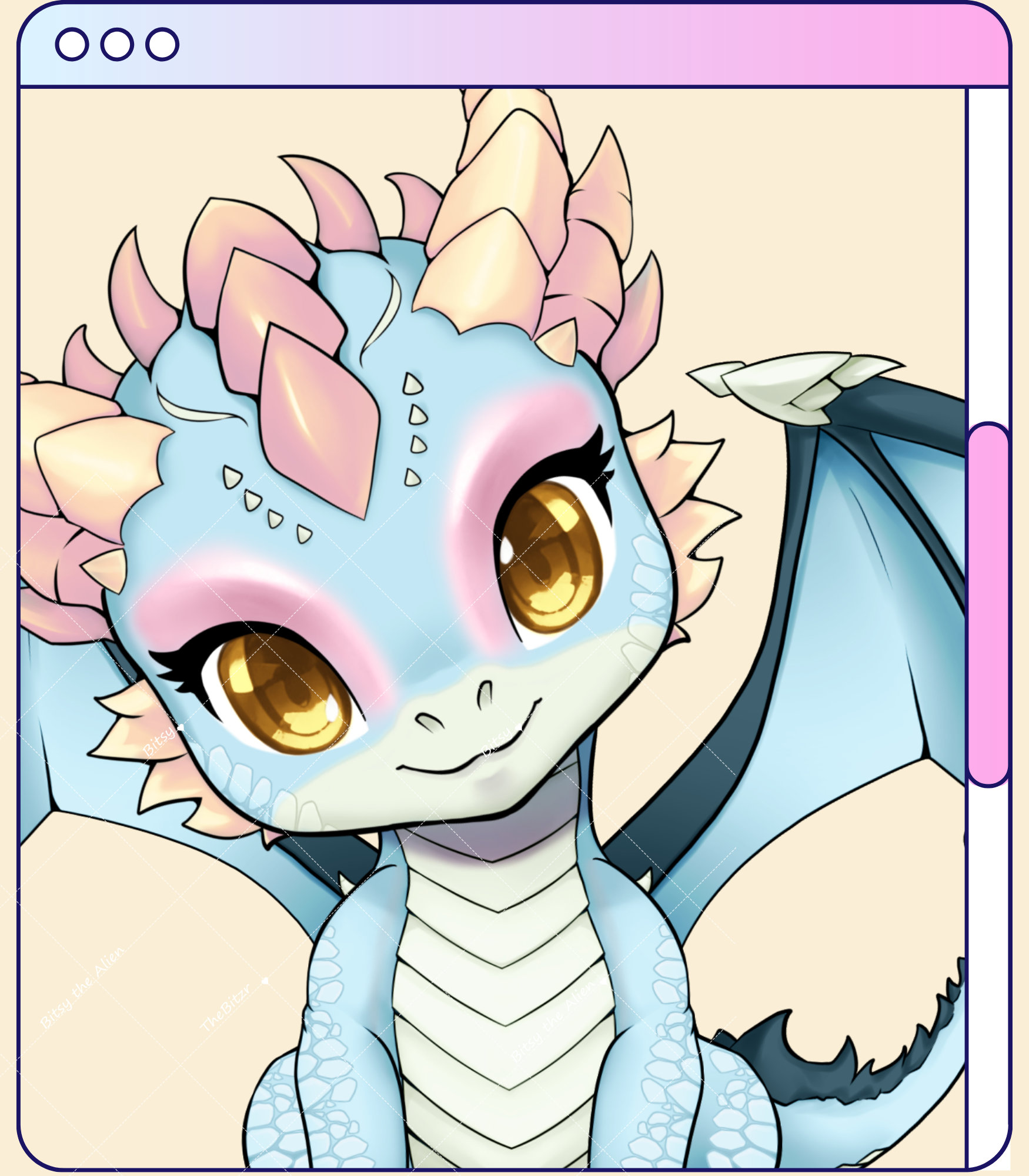 Lucky the Dragon || A 2D Vtuber Pet Asset || Customizable Lucky Dragon ...