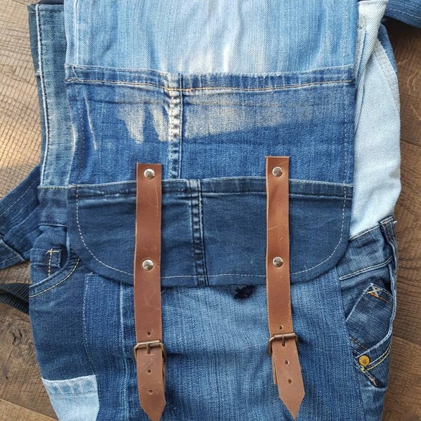 Sac à dos de jeans recyclés