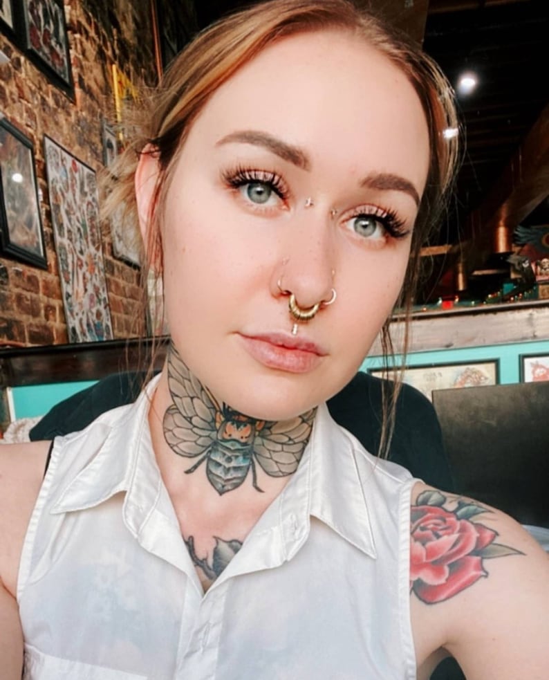 All Thick Gauges & Sizes Golden Brass Oxidized Spiral Earrings Etsy