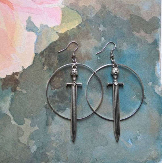 Orecchini In Argento Sterling 925 Con Gemma Di Topazio Bianco Fatti A