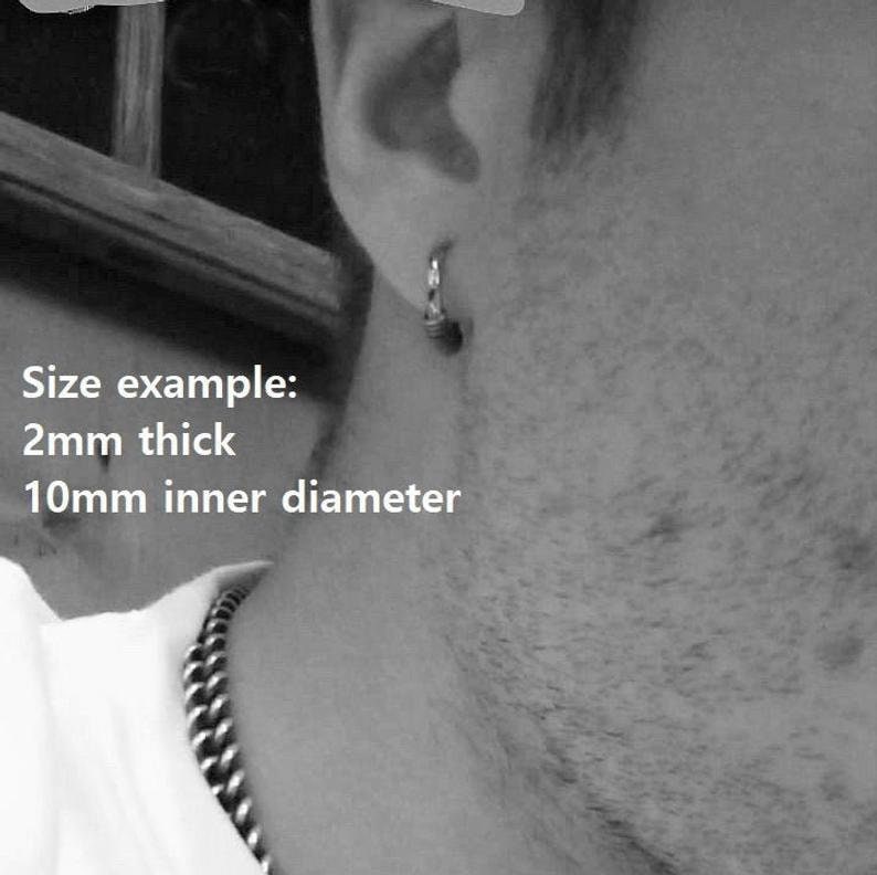 Sterling Silver 8 Gauge 3mm Thick 820mm Raw Septum Daith Etsy