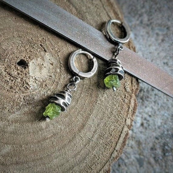 Orecchini A Cerchio In Argento Anni '90 / Cerchi Creoli Vintage / Gioielli Minimi Moderni - Italia - Foto 6