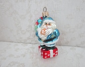 Secret Santa-98-153-1-Christopher Radko Christmas Ornament dated 1998-Discontinued-Great condition