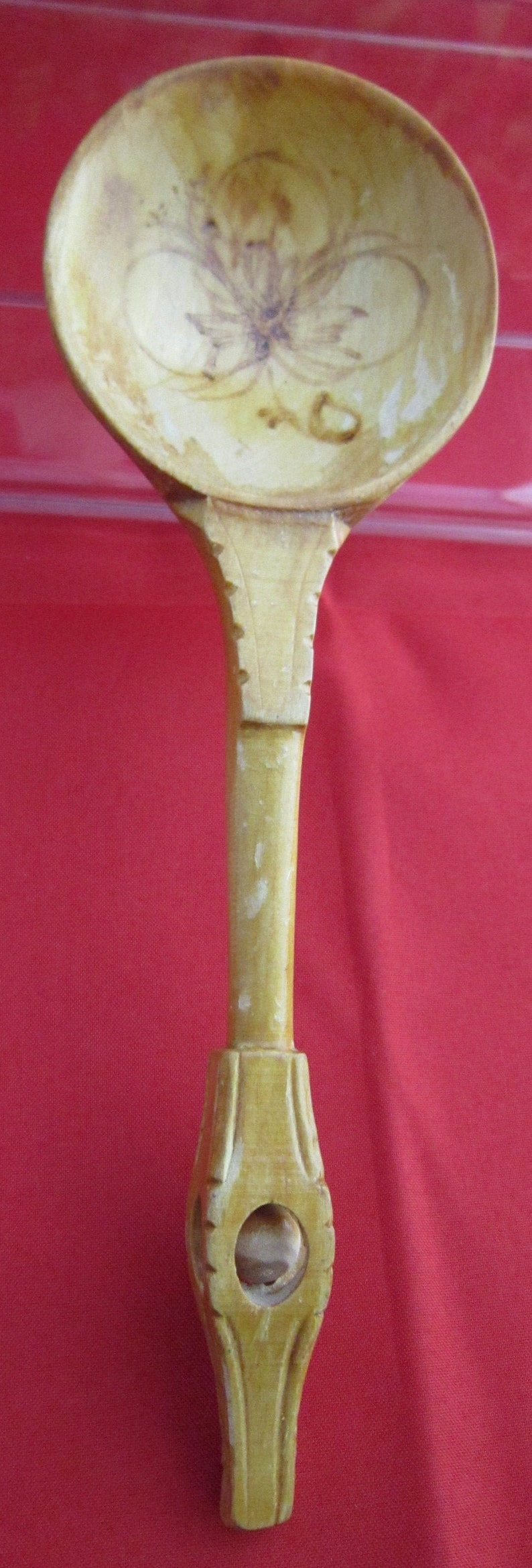 Vintage Wooden Spoons as a Set French Olive Draining Spoon Etsy