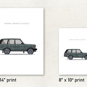 Range Rover Classic Unframed Color Print Two Sizes Available Free ...