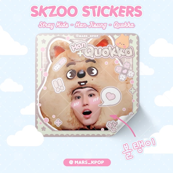 Han Quokka Stickers - Stray Kids SKZOO - Etsy