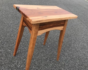 Oak, River Birch , Small Shaker End Table-Night Stand, End Table, Custom Table, Side Table, Bedside Table,