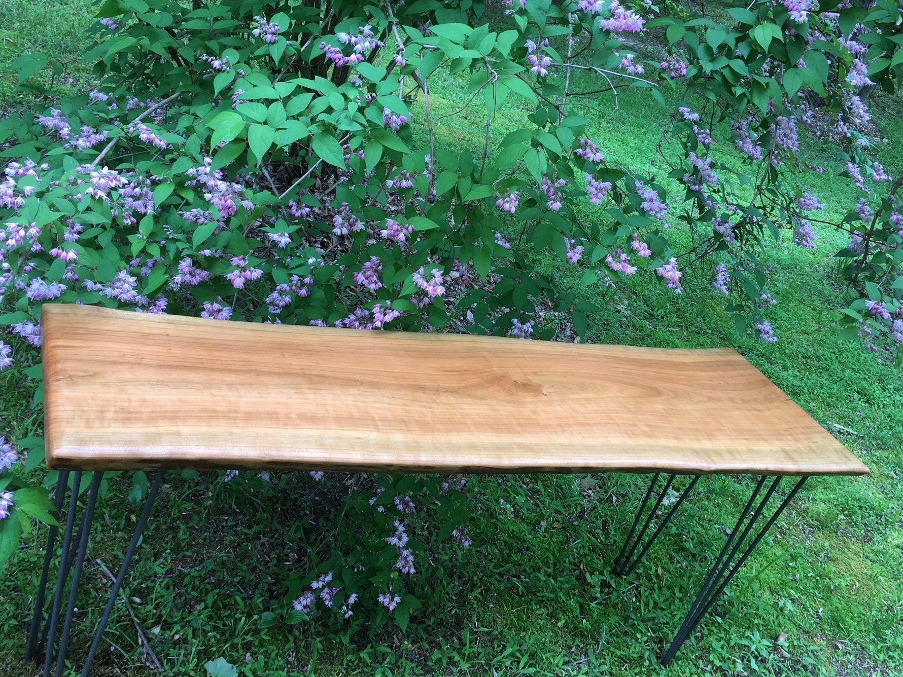 Hall Table Cherry Sofa Table Entry Table Console Table Etsy