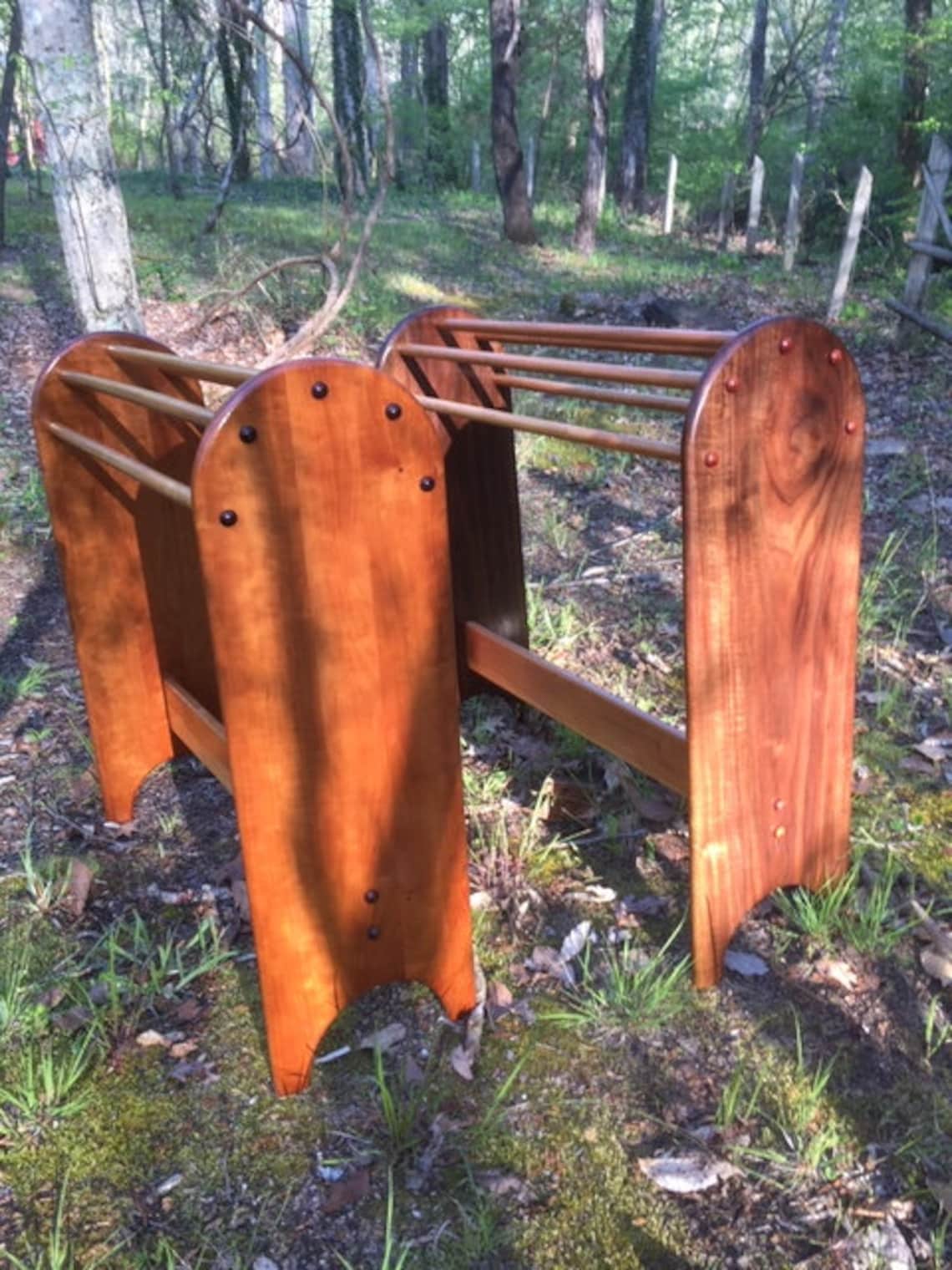 Quilt Rack Cherry Afghan Rack Hand Made Hand Crafted Etsy