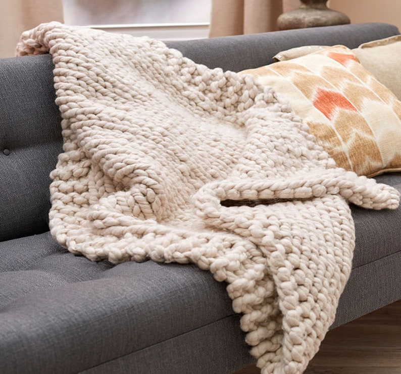Knit 40X60 60X80 80X80 WOOL Blanket Queen King Size Blanket Etsy
