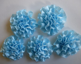 à coudre APPLIQUE FLEUR BRODÉE ROSE ** 16 x 12 cm ** Ton rouge doré ACD71