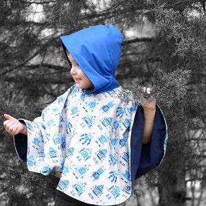 Riding Hood Poncho PDF Pattern 6mos - 8yrs