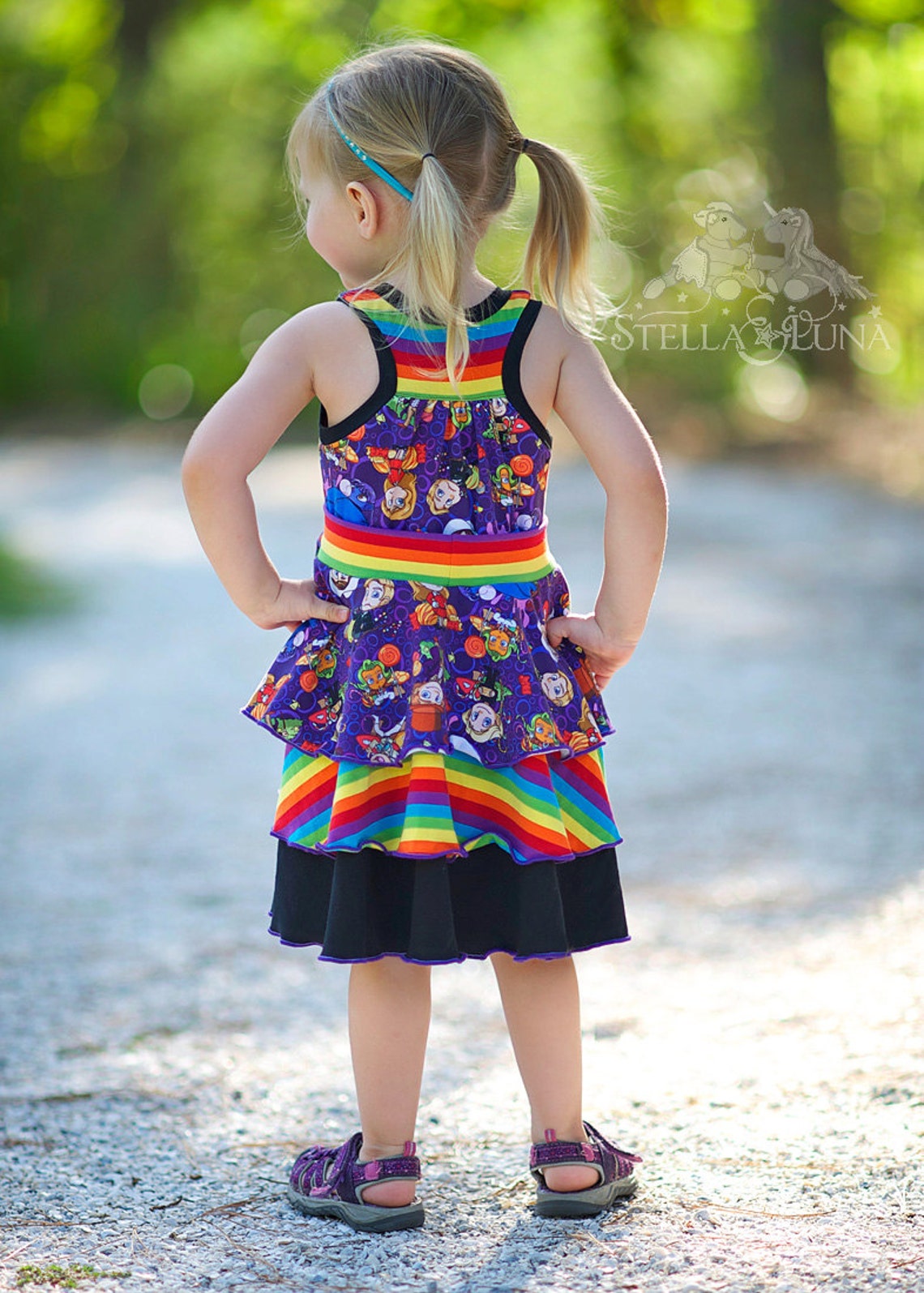 Artemis Girls Top and Dress PDF Pattern - Etsy