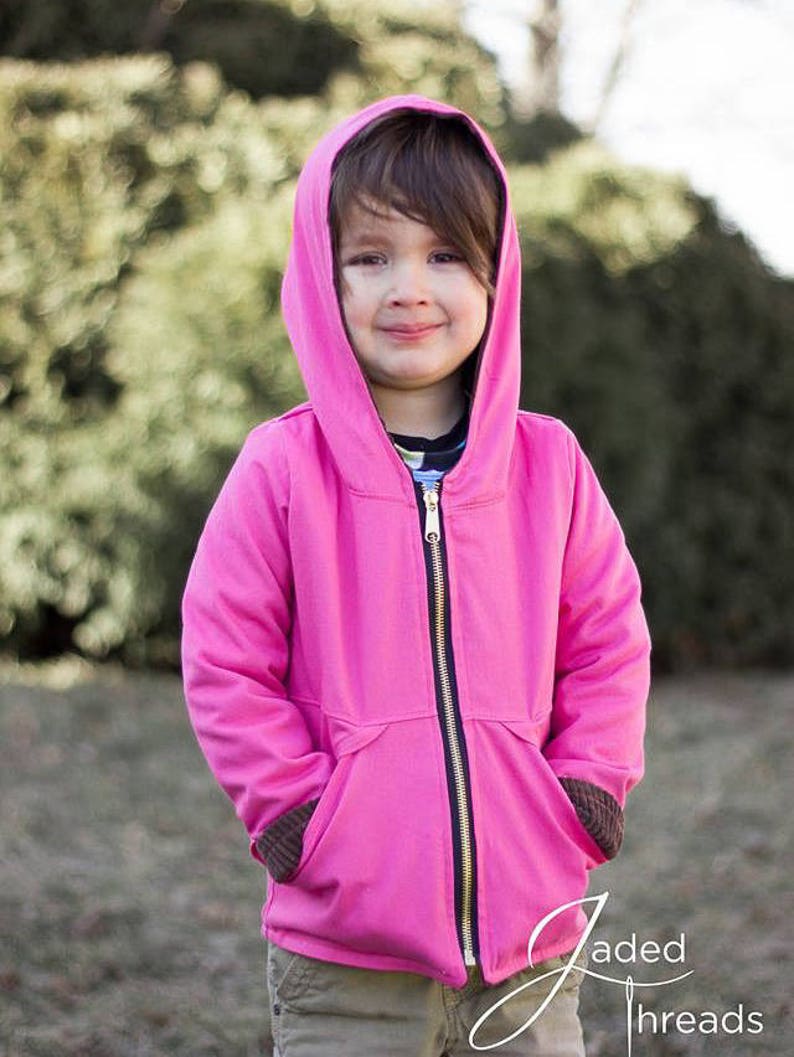 Kids Gnome Jacket Pdf Pattern image 2