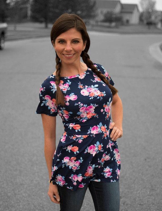 flowy peplum tops