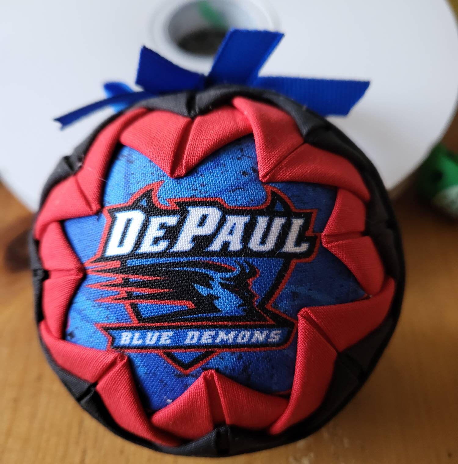 DePaul University Gartenflagge - Doppelseitig, 100% Polyester, Offiziell Lizenziert, Design A