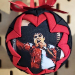 Michael Jackson   Christmas Ornament