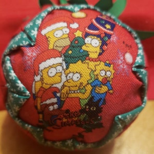 The Simpsons Christmas Ornament