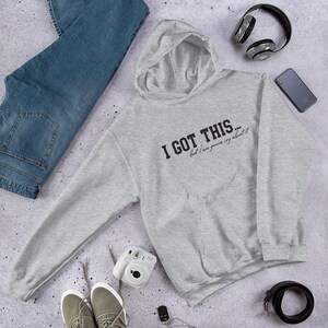 I Got This - Black Print - Unisex Hoodie