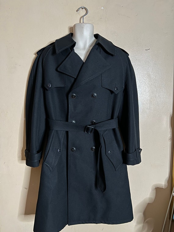 Botany 500 Vintage 70s Mens Navy Blue Trench Coat Overcoat - Etsy Botany 500 Vintage 70s Mens Navy Blue Trench Coat Overcoat - Etsy