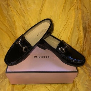 Pascucci schoenen lakleer dames jurk pak loafers GRATIS SCHIP - Etsy  Nederland