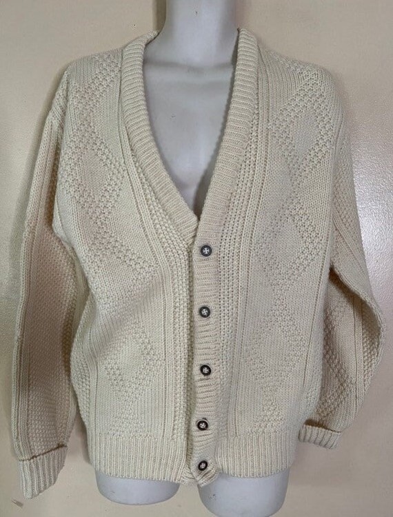 LAVISH Mens ALPS WOVEN Wool Cowichan Sweater Jacke