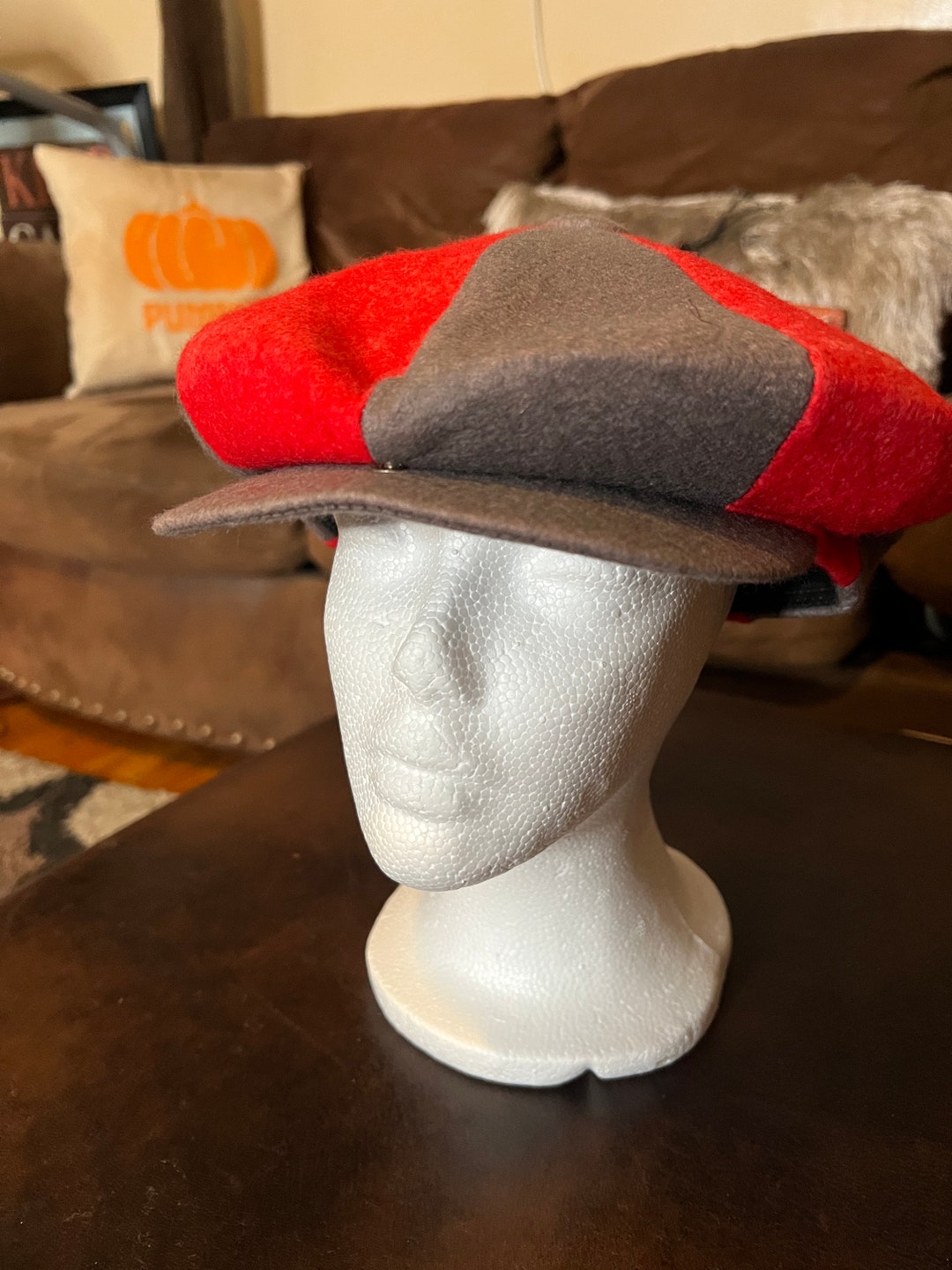 Pinwheel Vintage Mens Paper Boy Hat Etsy