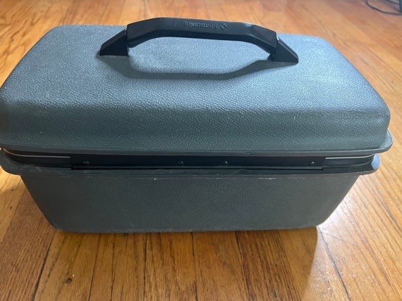 Vintage gray grey Samsonite Hard ShEll Suitcase S… - image 4