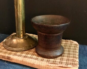 Antique Wooden Sander, Pounce Pot