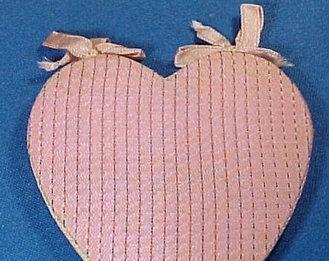 Antique Sewing Needle Case, Heart Shaped, Silk, Antique Textile Etsy
