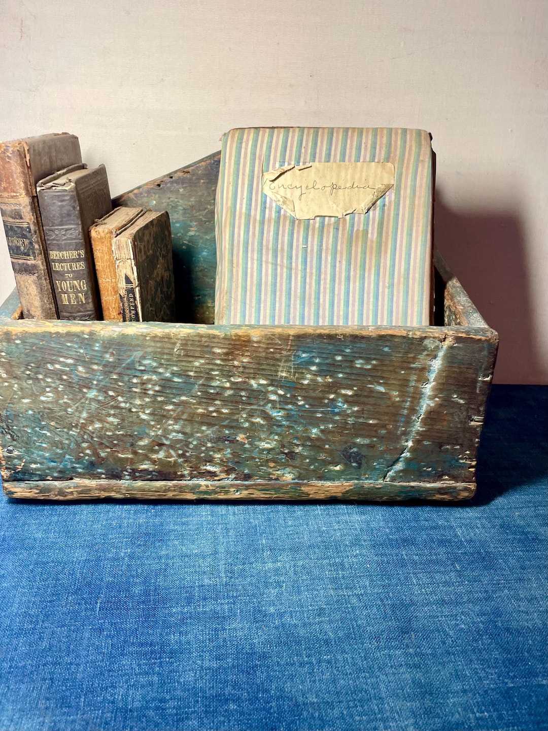 Vintage Cloth Covered Book - Etsy