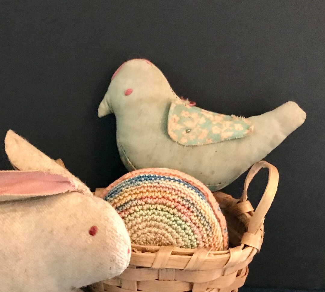 Antique Sewing Bird Pin Cushion Amish Etsy