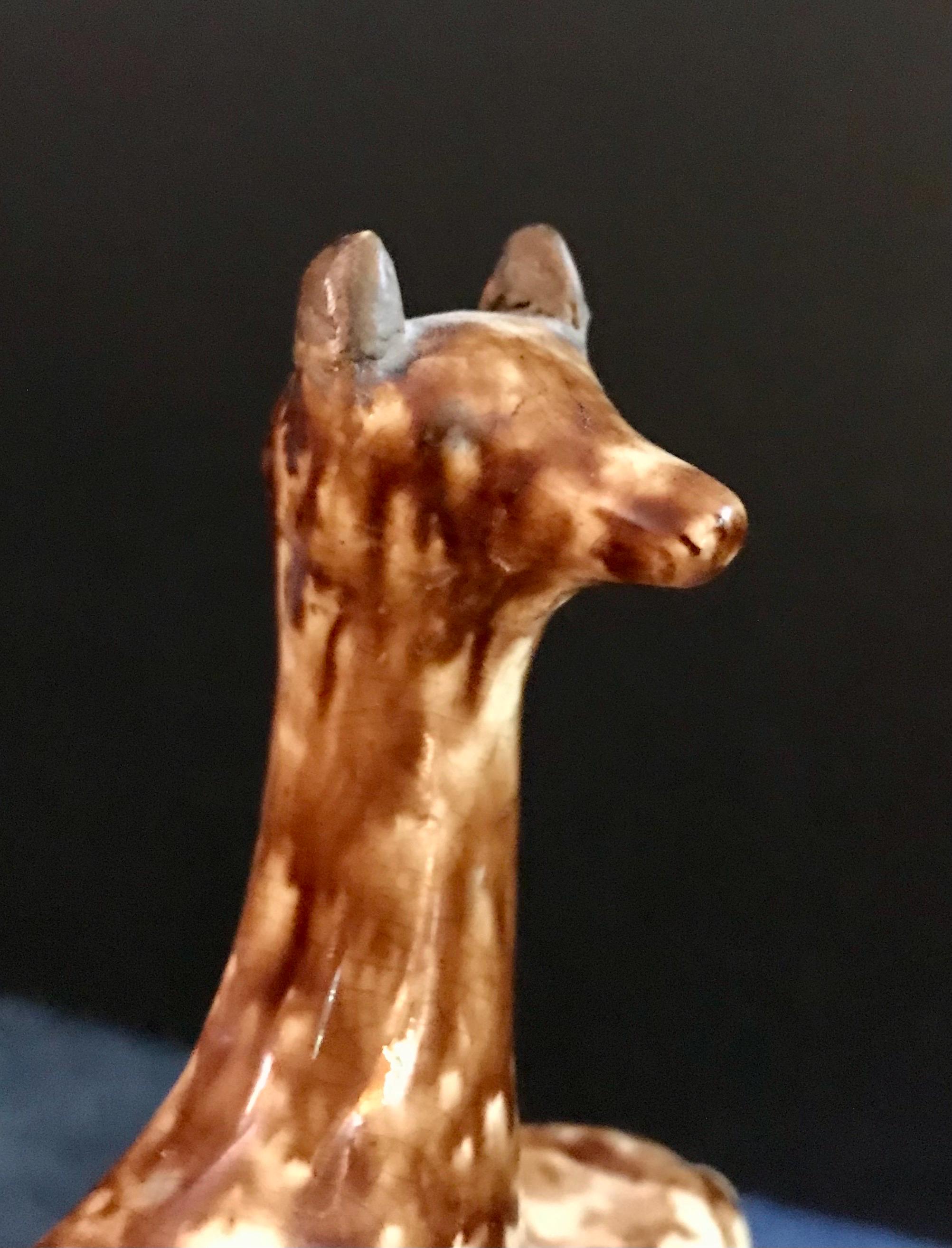 Antique Bennington Rockingham Pottery Recumbent Deer - Etsy