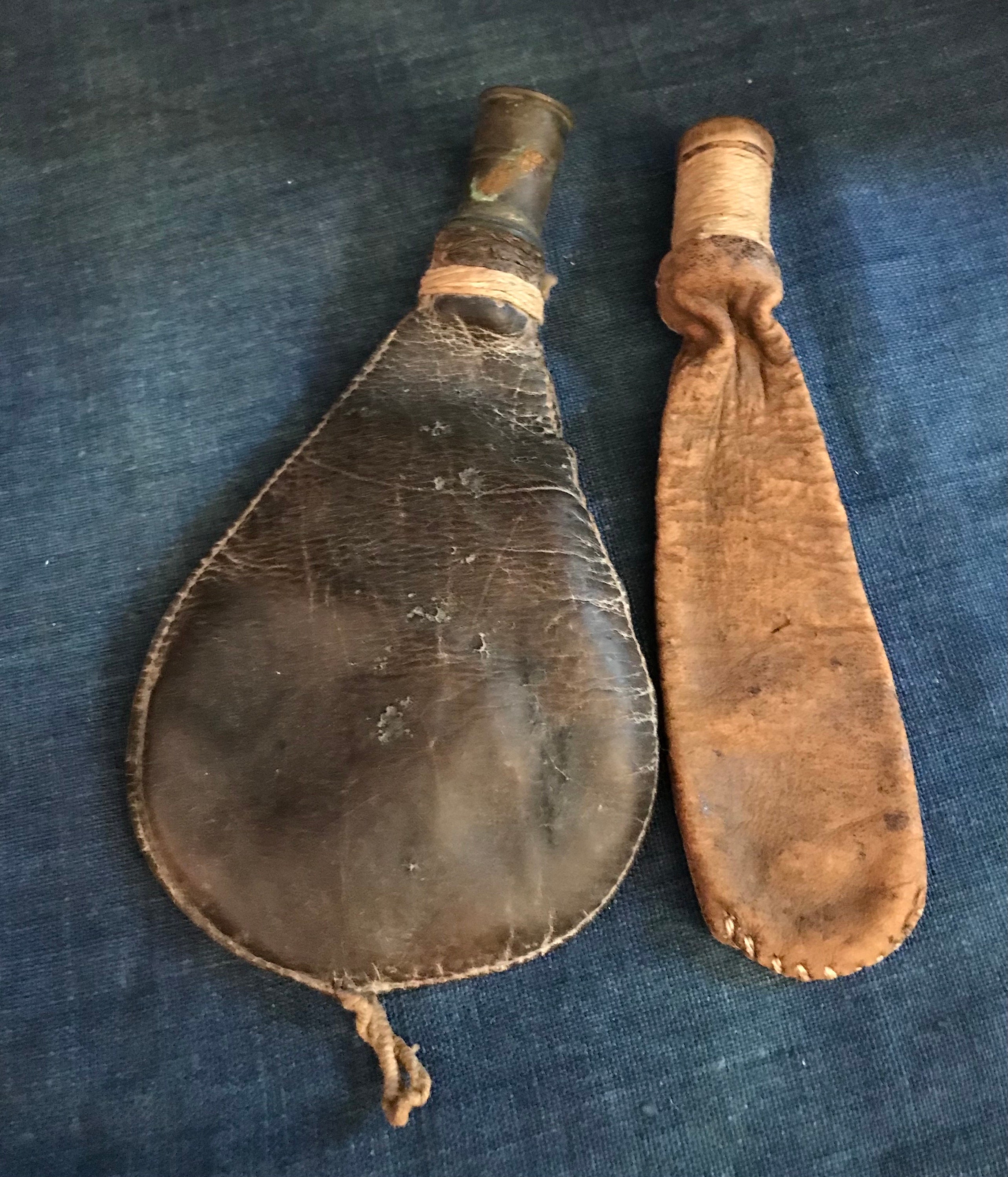 Antique Leather Shot Pouches, Bags, Flasks - Etsy